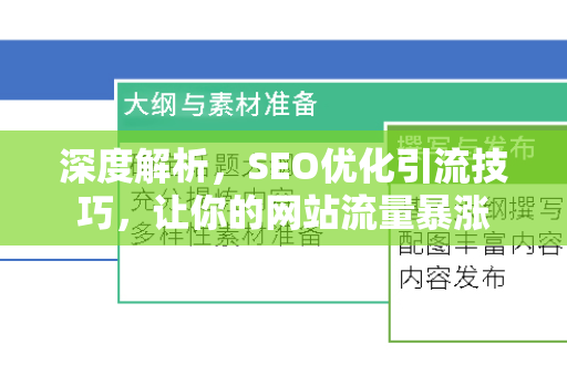深度解析,SEO优化引流技巧,让你的网站流量暴涨-第1张图片-星博讯-专业SEO_网站优化技巧_搜索引擎排名提升 深度解析,SEO优化引流技巧,让你的网站流量暴涨-第1张图片-星博讯-专业SEO_网站优化技巧_搜索引擎排名提升