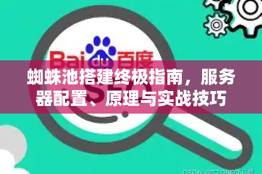 蜘蛛池搭建终极指南，服务器配置、原理与实战技巧