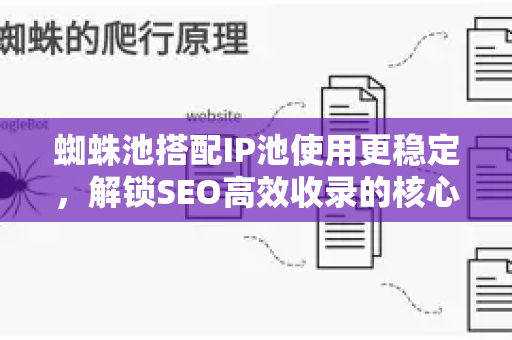 蜘蛛池搭配IP池使用更稳定，解锁SEO高效收录的核心玩法
