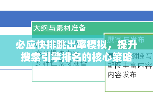 必应快排跳出率模拟，提升搜索引擎排名的核心策略