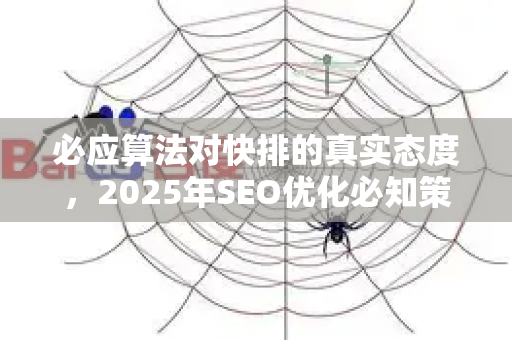 必应算法对快排的真实态度，2025年SEO优化必知策略