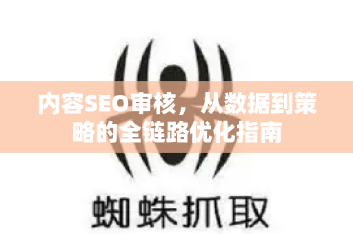 内容SEO审核，从数据到策略的全链路优化指南-第1张图片-星博讯-专业SEO_网站优化技巧_搜索引擎排名提升