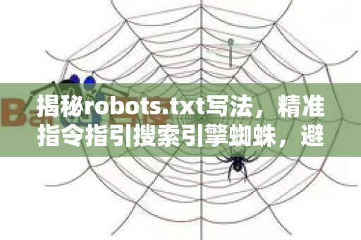 揭秘robots.txt写法，精准指令指引搜索引擎蜘蛛，避免爬取黑洞