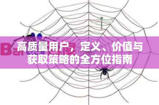 高质量用户,定义、价值与获取策略的全方位指南-第1张图片-星博讯-专业SEO_网站优化技巧_搜索引擎排名提升 高质量用户,定义、价值与获取策略的全方位指南-第1张图片-星博讯-专业SEO_网站优化技巧_搜索引擎排名提升