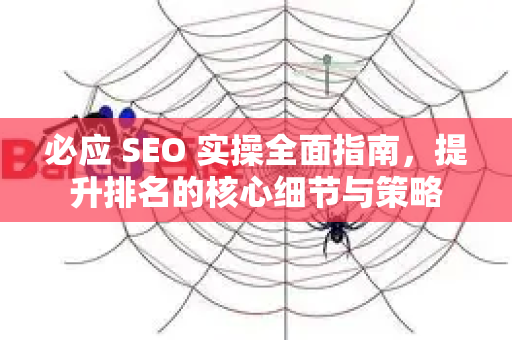 必应 SEO 实操全面指南，提升排名的核心细节与策略-第1张图片-星博讯-专业SEO_网站优化技巧_搜索引擎排名提升