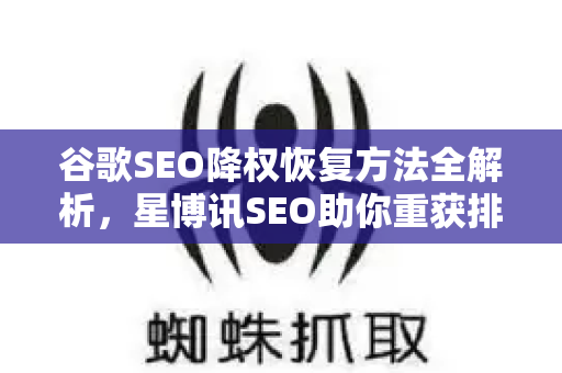 谷歌SEO降权恢复方法全解析，星博讯SEO助你重获排名