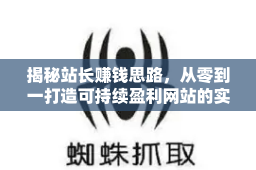 揭秘站长赚钱思路，从零到一打造可持续盈利网站的实战指南-第1张图片-星博讯-专业SEO_网站优化技巧_搜索引擎排名提升