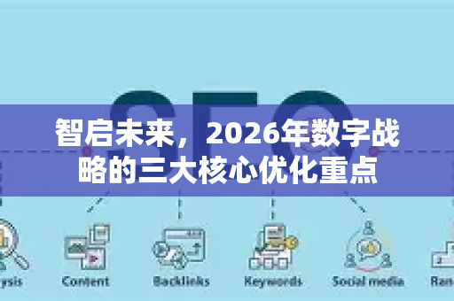 智启未来，2026年数字战略的三大核心优化重点-第1张图片-星博讯-专业SEO_网站优化技巧_搜索引擎排名提升