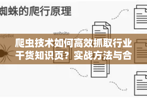 爬虫技术如何高效抓取行业干货知识页？实战方法与合规指南
