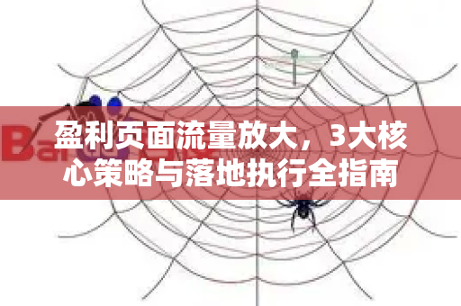 盈利页面流量放大，3大核心策略与落地执行全指南