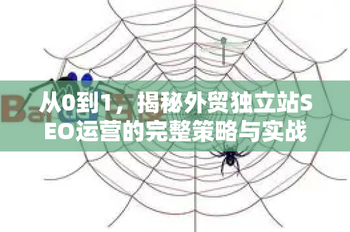 从0到1，揭秘外贸独立站SEO运营的完整策略与实战指南