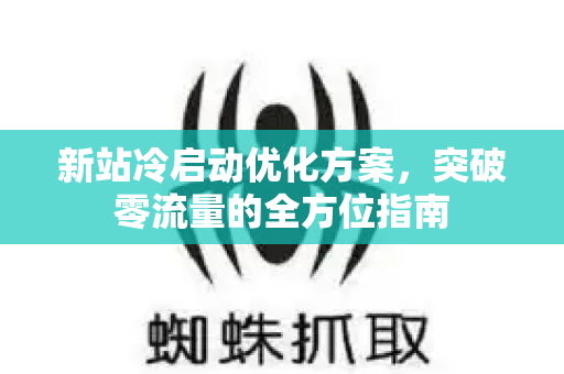 新站冷启动优化方案，突破零流量的全方位指南