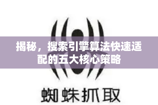 揭秘，搜索引擎算法快速适配的五大核心策略