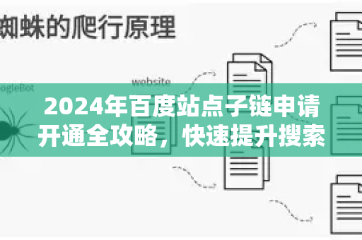 2024年百度站点子链申请开通全攻略，快速提升搜索曝光与点击率