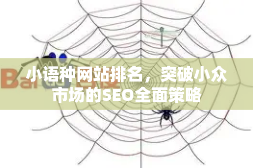 小语种网站排名，突破小众市场的SEO全面策略