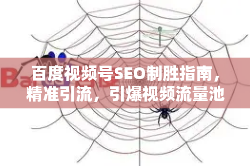 百度视频号SEO制胜指南，精准引流，引爆视频流量池