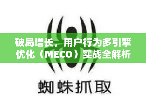 破局增长，用户行为多引擎优化（MECO）实战全解析