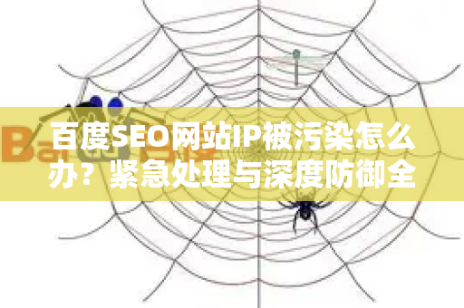 百度SEO网站IP被污染怎么办？紧急处理与深度防御全指南