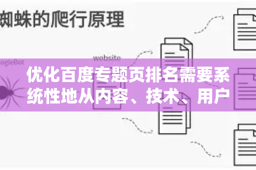 优化百度专题页排名需要系统性地从内容、技术、用户体验和推广四个方面入手。以下是一些关键技巧，结合百度最新的搜索算法偏好-第1张图片-星博讯-专业SEO_网站优化技巧_搜索引擎排名提升
