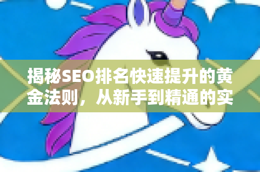 揭秘SEO排名快速提升的黄金法则，从新手到精通的实战指南-第1张图片-星博讯-专业SEO_网站优化技巧_搜索引擎排名提升