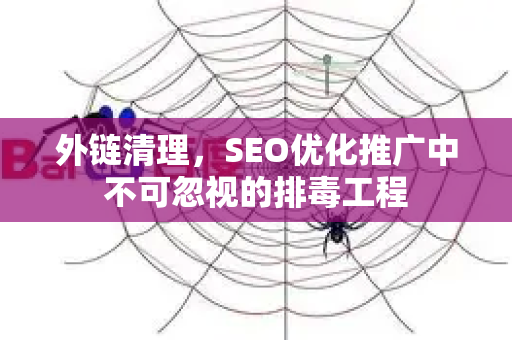 外链清理，SEO优化推广中不可忽视的排毒工程-第1张图片-星博讯-专业SEO_网站优化技巧_搜索引擎排名提升