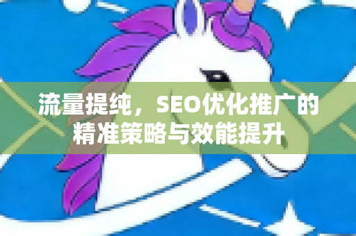 流量提纯，SEO优化推广的精准策略与效能提升