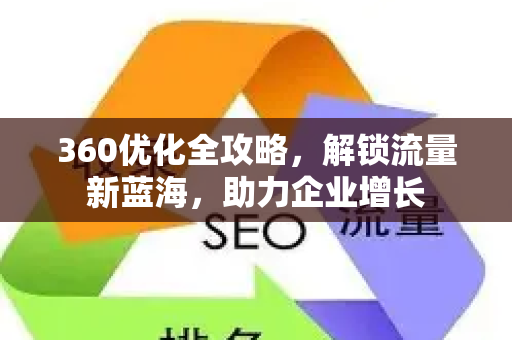 360优化全攻略，解锁流量新蓝海，助力企业增长
