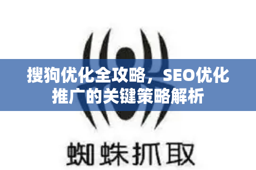 搜狗优化全攻略，SEO优化推广的关键策略解析