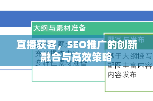 直播获客，SEO推广的创新融合与高效策略