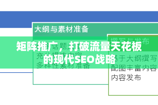 矩阵推广，打破流量天花板的现代SEO战略