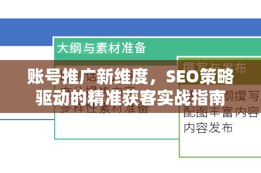 账号推广新维度，SEO策略驱动的精准获客实战指南