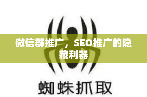 微信群推广，SEO推广的隐藏利器-第1张图片-星博讯-专业SEO_网站优化技巧_搜索引擎排名提升