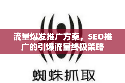 流量爆发推广方案，SEO推广的引爆流量终极策略-第1张图片-星博讯-专业SEO_网站优化技巧_搜索引擎排名提升
