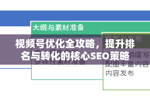 视频号优化全攻略，提升排名与转化的核心SEO策略