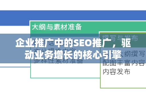 企业推广中的SEO推广，驱动业务增长的核心引擎
