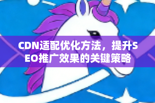 CDN适配优化方法，提升SEO推广效果的关键策略