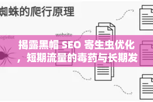 揭露黑帽 SEO 寄生虫优化，短期流量的毒药与长期发展的风险
