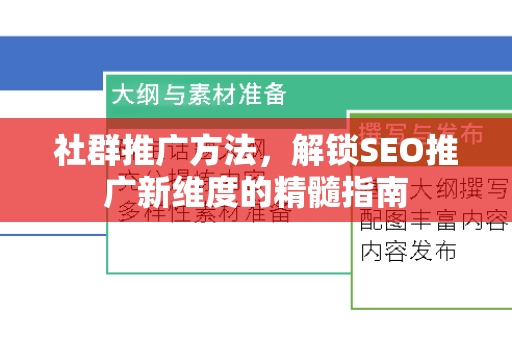 社群推广方法，解锁SEO推广新维度的精髓指南-第1张图片-星博讯-专业SEO_网站优化技巧_搜索引擎排名提升