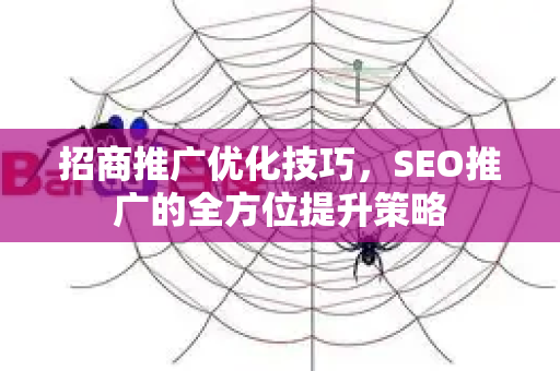 招商推广优化技巧，SEO推广的全方位提升策略-第1张图片-星博讯-专业SEO_网站优化技巧_搜索引擎排名提升
