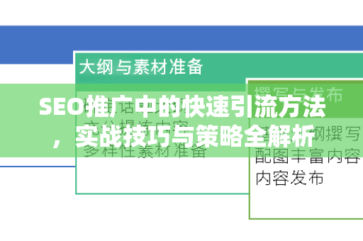 SEO推广中的快速引流方法，实战技巧与策略全解析-第1张图片-星博讯-专业SEO_网站优化技巧_搜索引擎排名提升