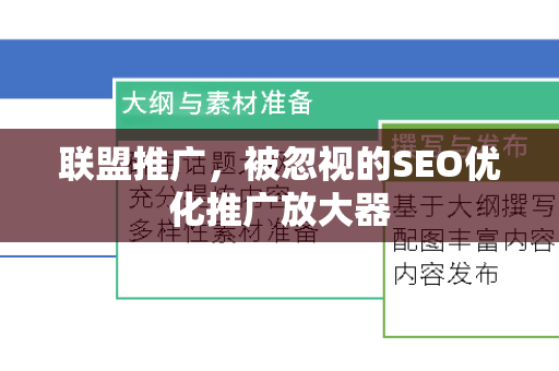 联盟推广，被忽视的SEO优化推广放大器