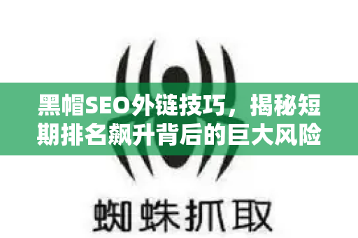 黑帽SEO外链技巧，揭秘短期排名飙升背后的巨大风险与永久惩罚