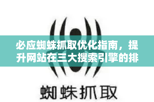 必应蜘蛛抓取优化指南，提升网站在三大搜索引擎的排名策略