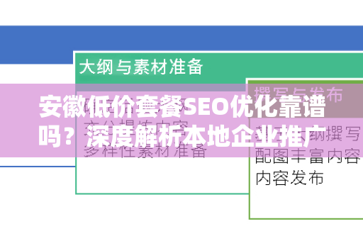 安徽低价套餐SEO优化靠谱吗？深度解析本地企业推广的真相