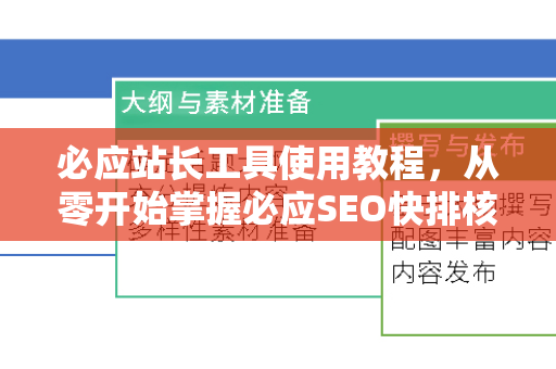 必应站长工具使用教程，从零开始掌握必应SEO快排核心技巧