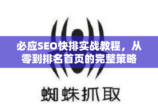 必应SEO快排实战教程，从零到排名首页的完整策略