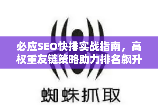 必应SEO快排实战指南，高权重友链策略助力排名飙升