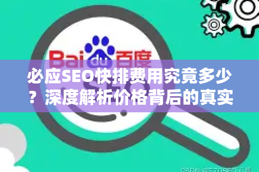必应SEO快排费用究竟多少？深度解析价格背后的真实逻辑
