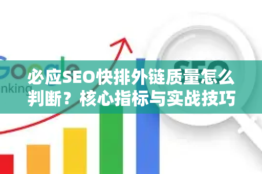 必应SEO快排外链质量怎么判断？核心指标与实战技巧详解