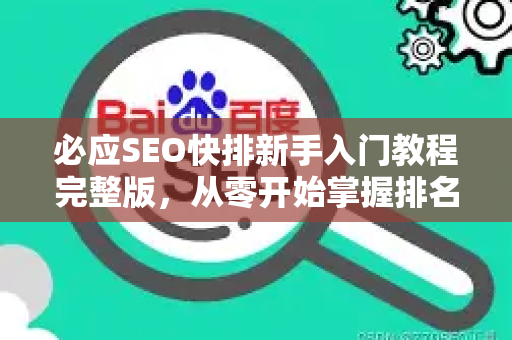 必应SEO快排新手入门教程完整版，从零开始掌握排名优化核心技巧-第1张图片-星博讯-专业SEO_网站优化技巧_搜索引擎排名提升